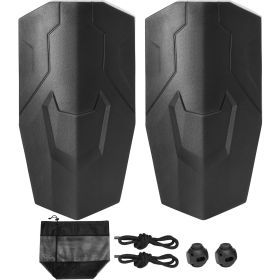Boat Fenders, 8.6" x 16" Boat Bumpers for Docking, Marine EVA Boat Dock Fender Bumper with Ropes, Cord Locks and Storage Bag, No Inflation Required
