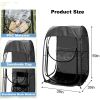 Pop-Up Sports Tent Outdoor Shelter Pod 1-2 Person â€“ Instant Setup Shark Tank All-Weather Pod Shelter for Outdoor Sports, Fishing, Camping