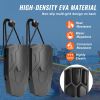 Boat Fenders, 8.6" x 16" Boat Bumpers for Docking, Marine EVA Boat Dock Fender Bumper with Ropes, Cord Locks and Storage Bag, No Inflation Required