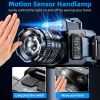 Super Bright LED Headlamp Flashlight USB Rechargeable Headlight Waterproof Lamp