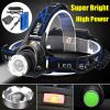 Rechargeabl LED Headlight Headlamp Head Torch Flashlight Work Light Camping Lamp